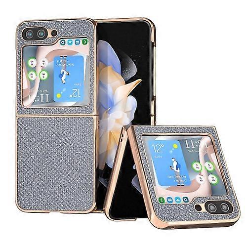 Pentru Samsung Galaxy Z Flip5 Nano Plating Diamond Texture Mobile Phone Case