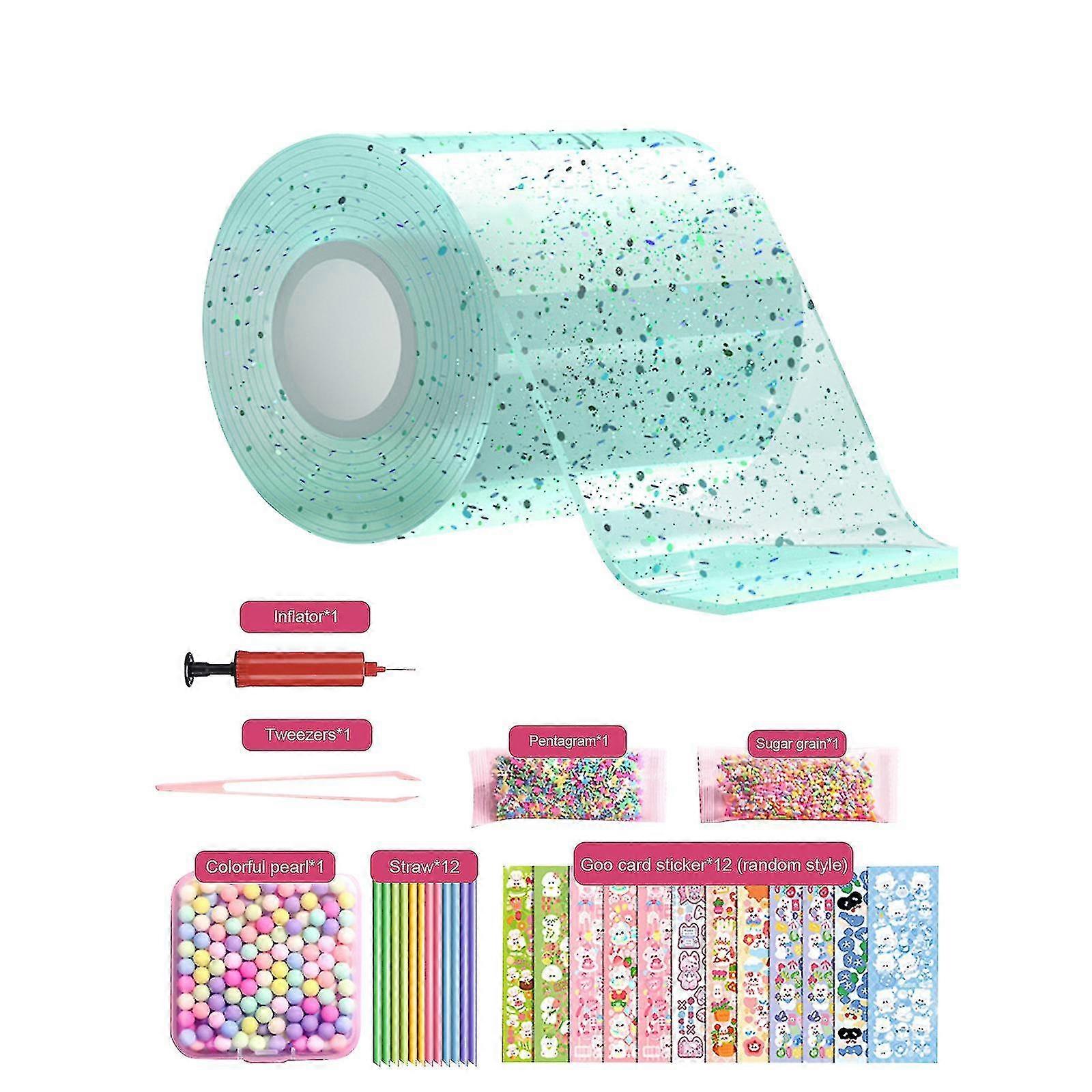 Nano Tape Bubble Kit Kids With Step-by-step Tutorial And Traceless Nano Adhesive Tape