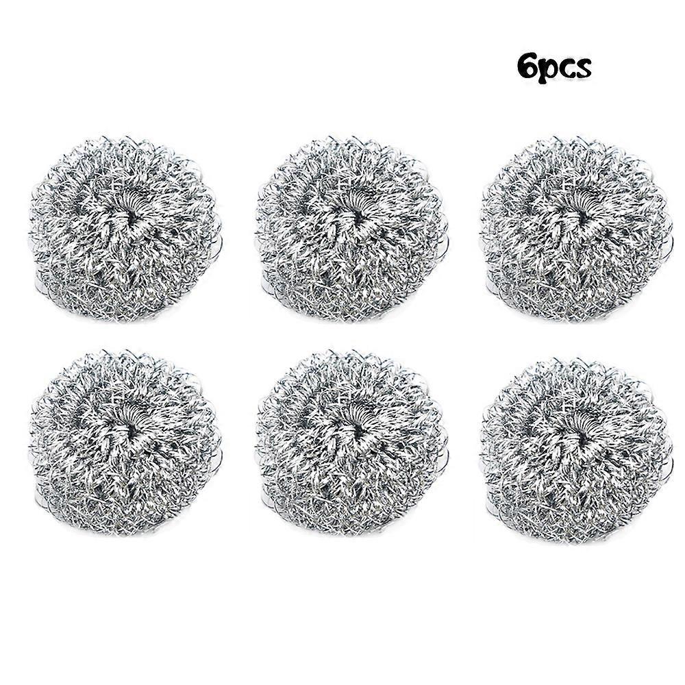 Stainless Steel Sponges Scrubber Reusable Utensils Cleaning Ball for Kitchen