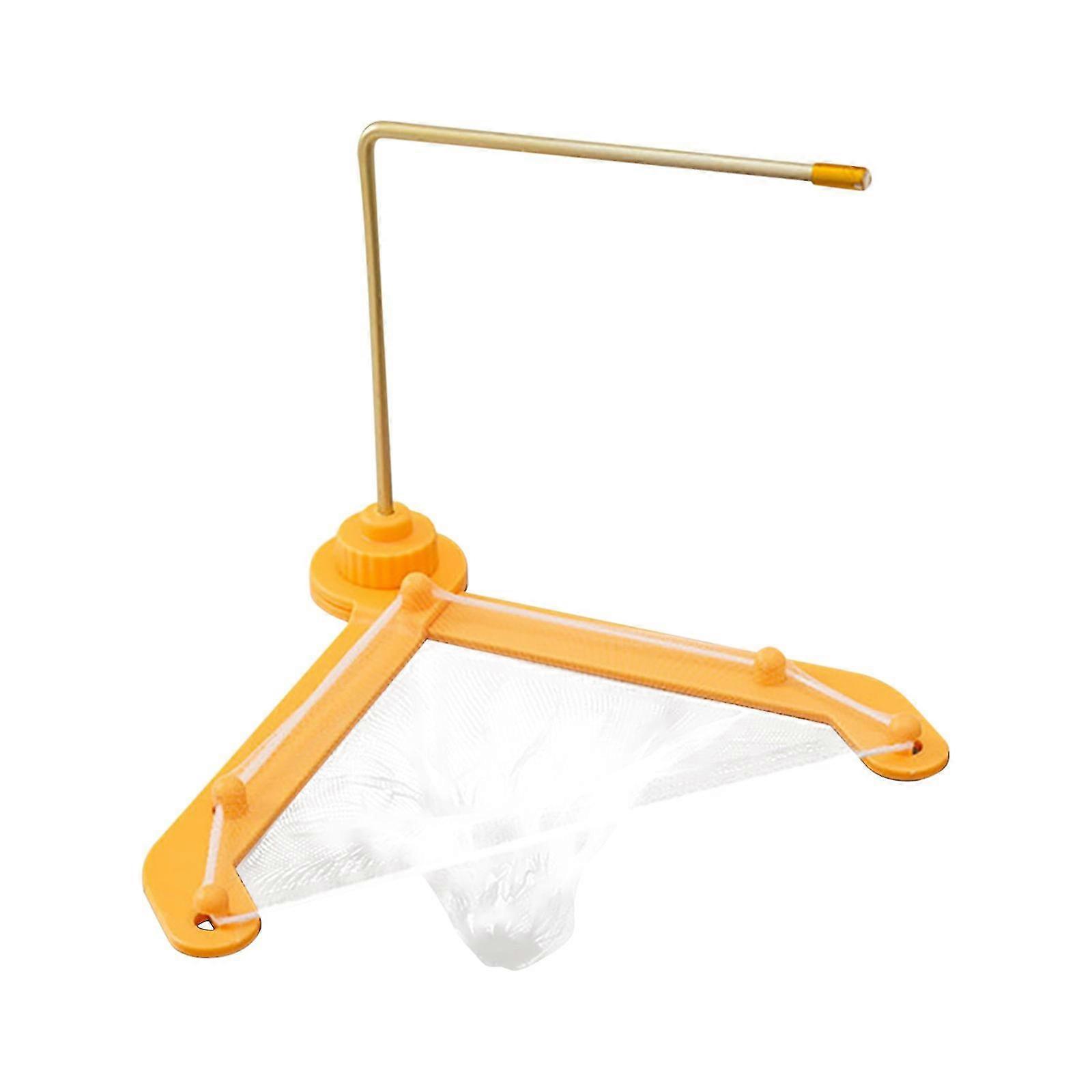 Kitchen Triangular Sink Rack Multifunctional Sink Drain Rack With Pole