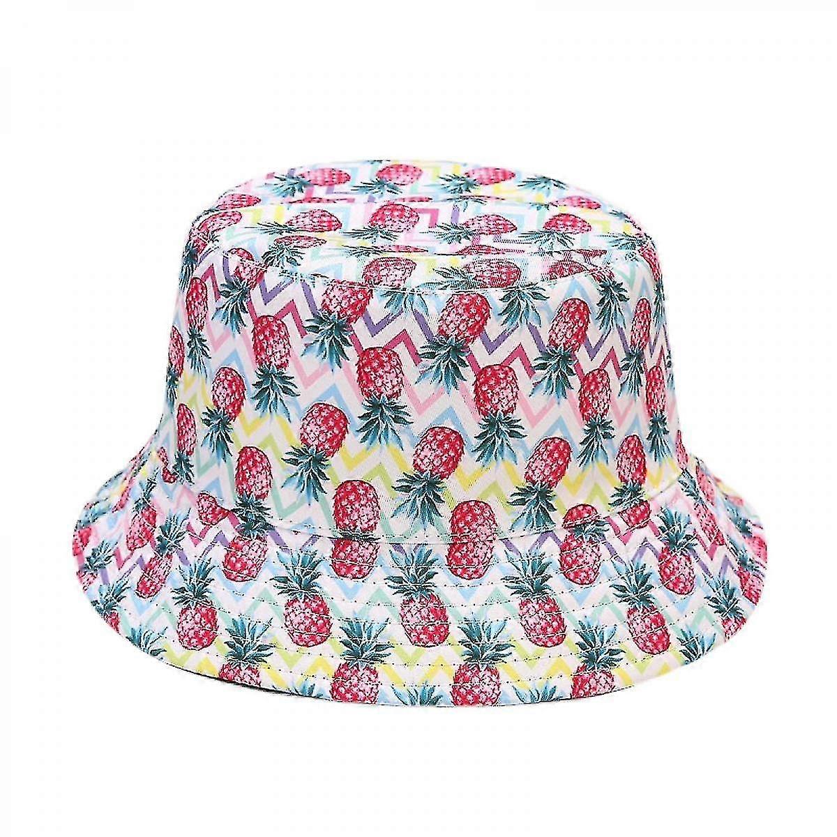 Wekity – Joli bob de plage pour femme, style pêcheur, réversible, double face, unisexe (hath021) Mz-yxt1076