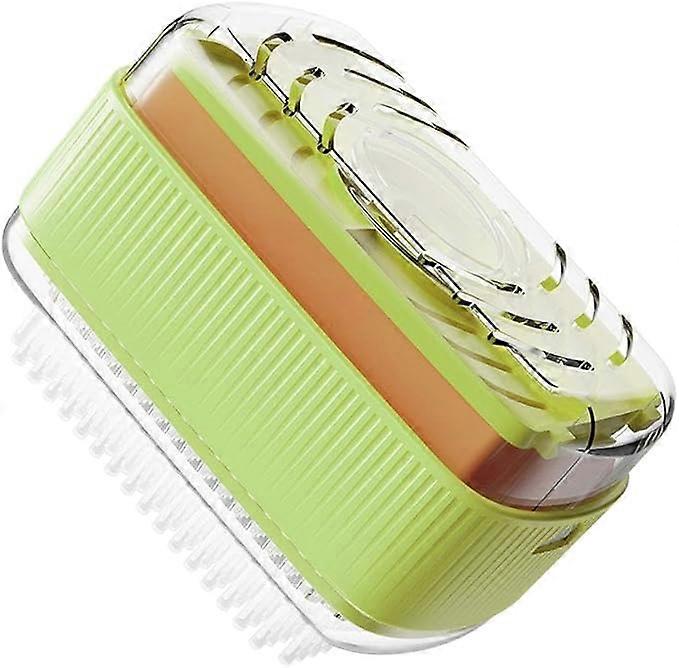 Multifunctional Convenient Scrubbing Soap Box with Storage Roller Soap Brush Portable Soap Box Portable Storage Bag Foaming Pouch for