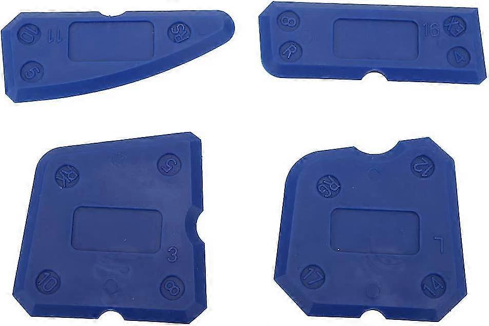 Caulking Tool Kit,4pcs Silicone Caulking