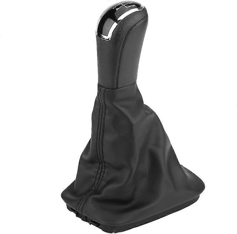 5 Speed Gear Shift Knobs with PU Gaiter Cover,for Fabia MK1 6Y