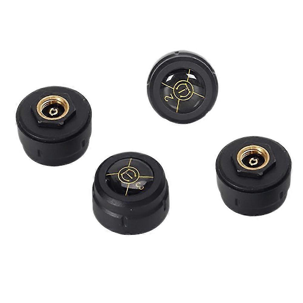 Bluetooth 5.0 Bil TPMS Däcktryckslarmsystem Sensor Android / IOS Däcktrycksövervakningssystem