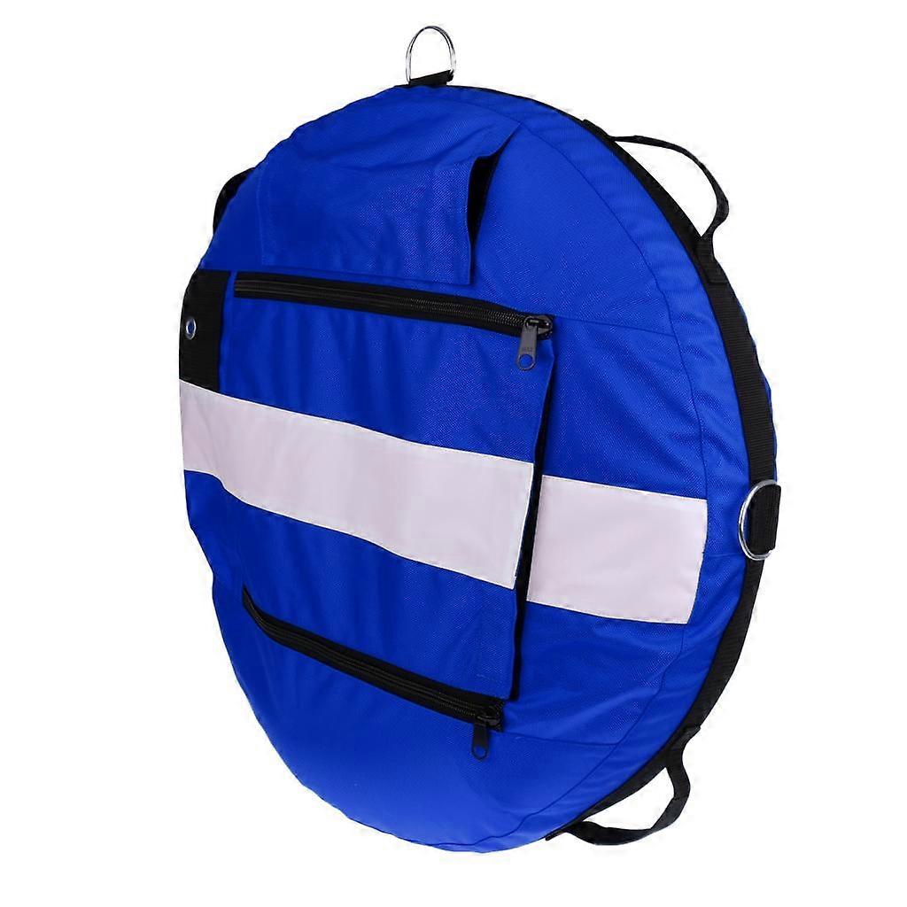 Freediving Buoy Inflatable Float for Diving, Spearfishing, Snorkeling Blue