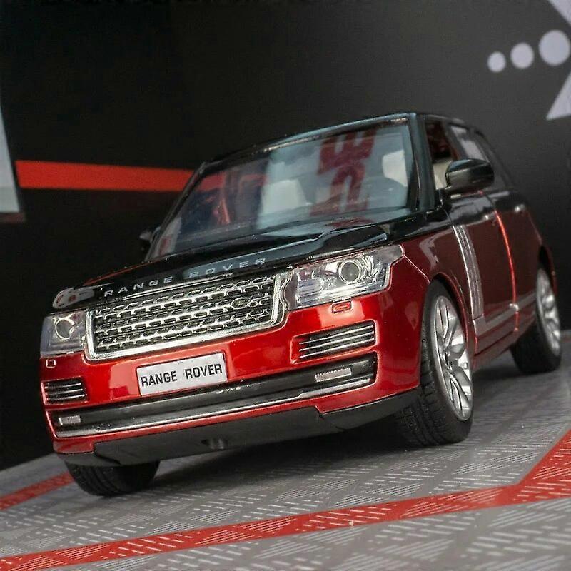 01 :24 Range Rover Sports SUV Alliage Modèle De Voiture Moulé Sous Pression & Jouets Véhicules Métal Modèle De Voiture Simulation Son et Lumière Enfants Jouet Cadeau
