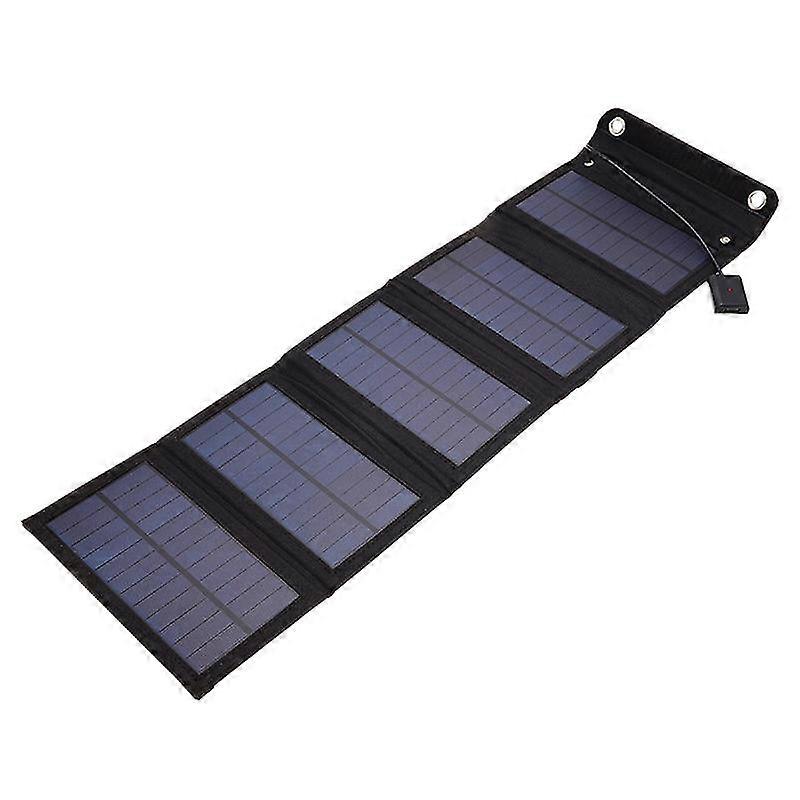15W 5V Solar Panel Foldable Portable Waterproof Power Backup USB Interface for Outdoor Camping Trav