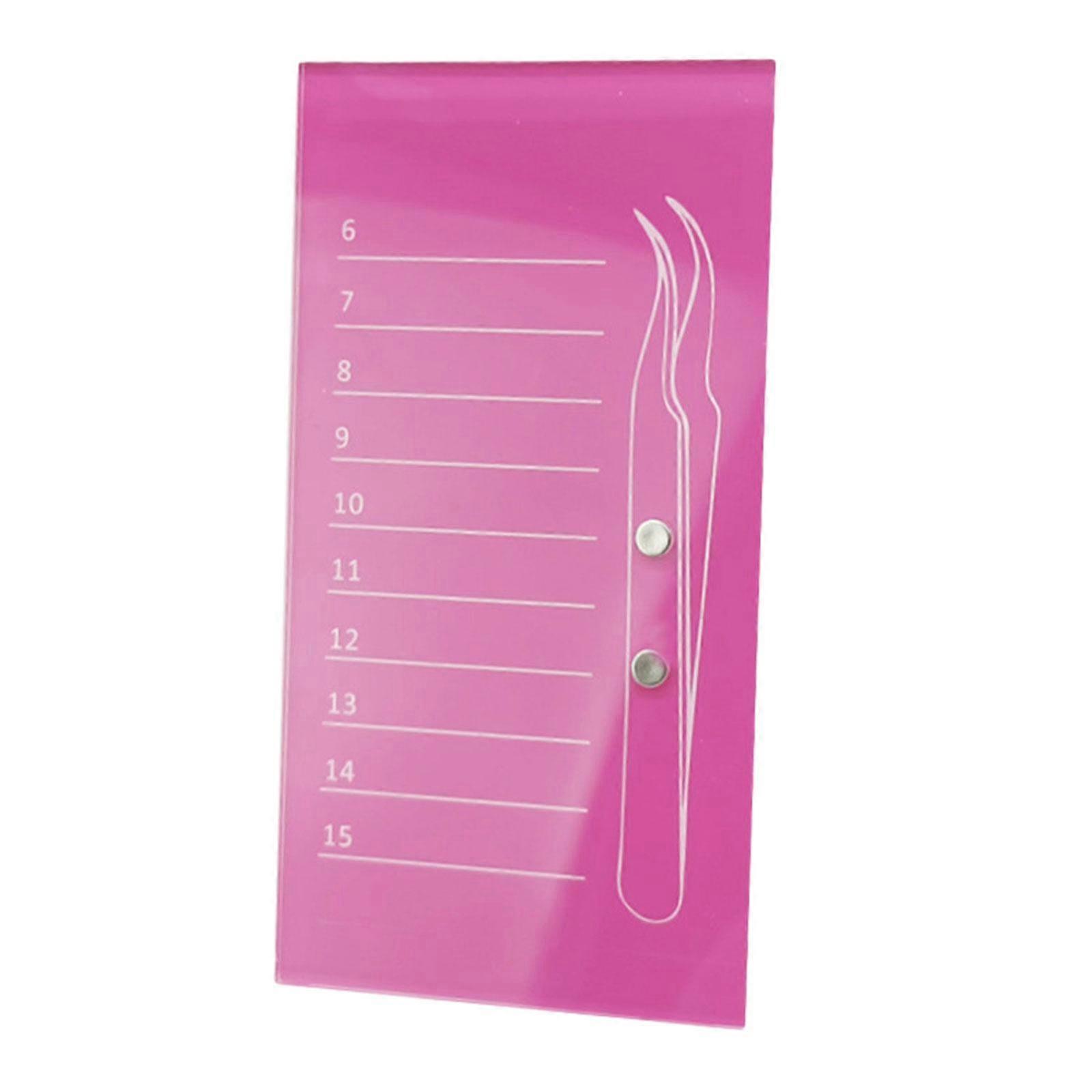 Acrylic Eyelash Scale Plate Makeup Practical Waterproof Durable Thickened Easy to Clean Eyelash Pallet for Eyelash Extensions