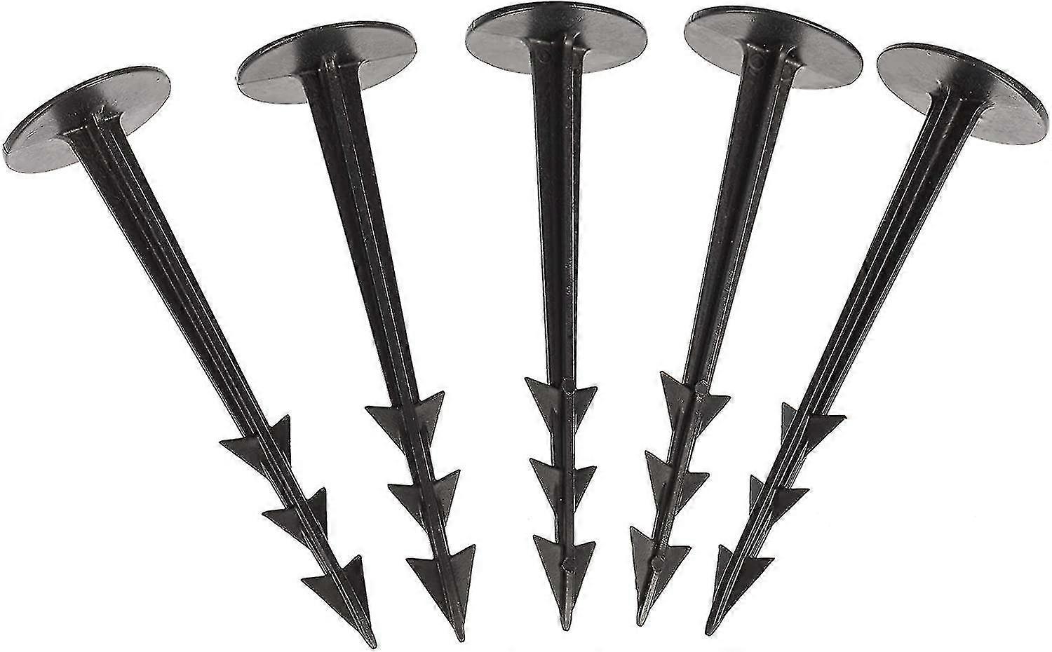 100 Pack Garden Fixing Stakes For Weed Cloth Fixing - JA