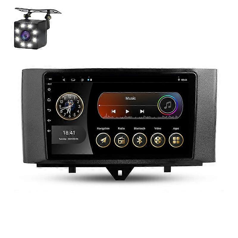 For Benz Smart Fortwo 2 2010 - 2015 Car Radio Multimedia Video Player Carplay Navigation