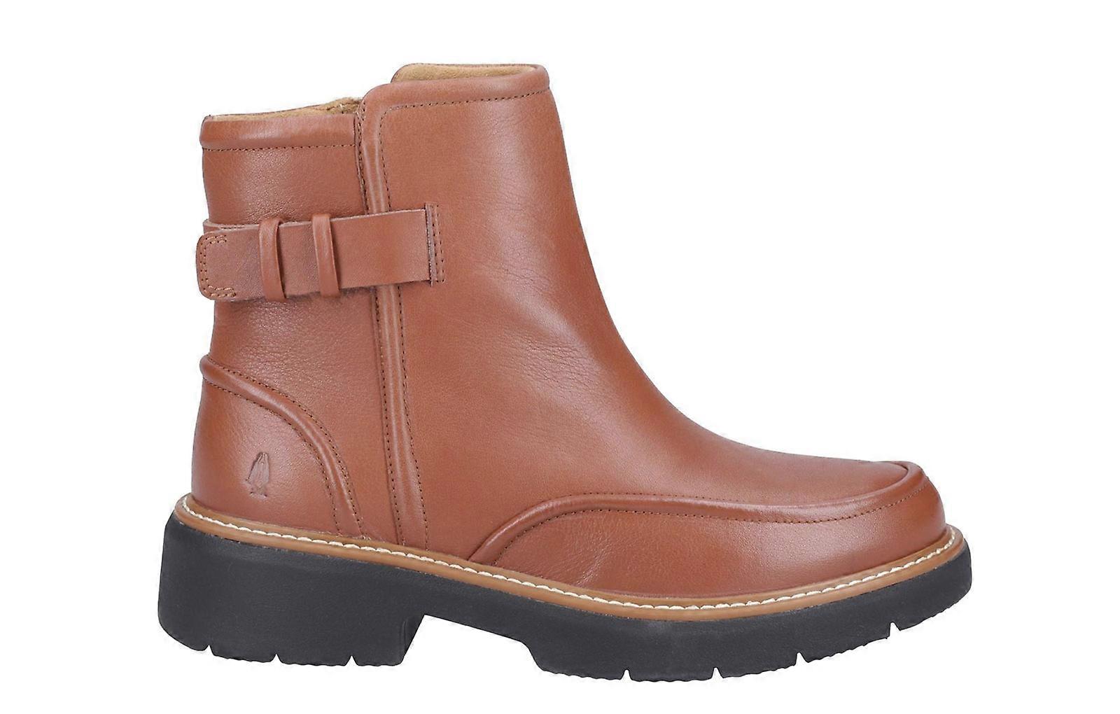 Hush Puppies Jodie Ankle Boots Cognac
