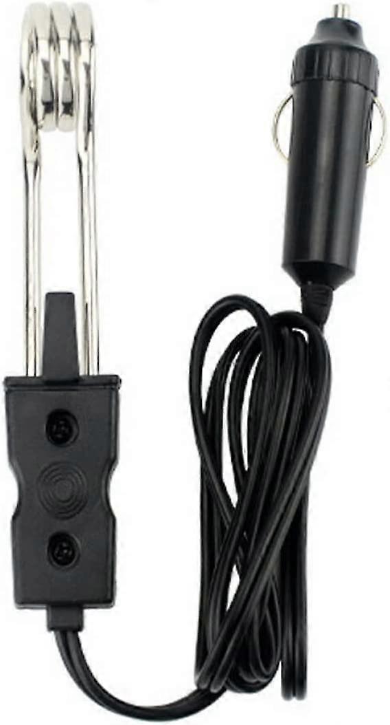 Car Immersion Heater 12v24v Heater Car Auto Cup Mug Water Heater Element Mini Portable Electric Car Immersion Heater Boiled for Camping Outdoor Kett