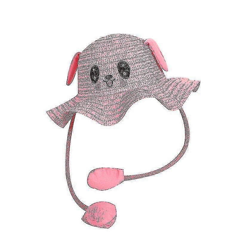 Kids Bunny Summer Hat With Moving Ears