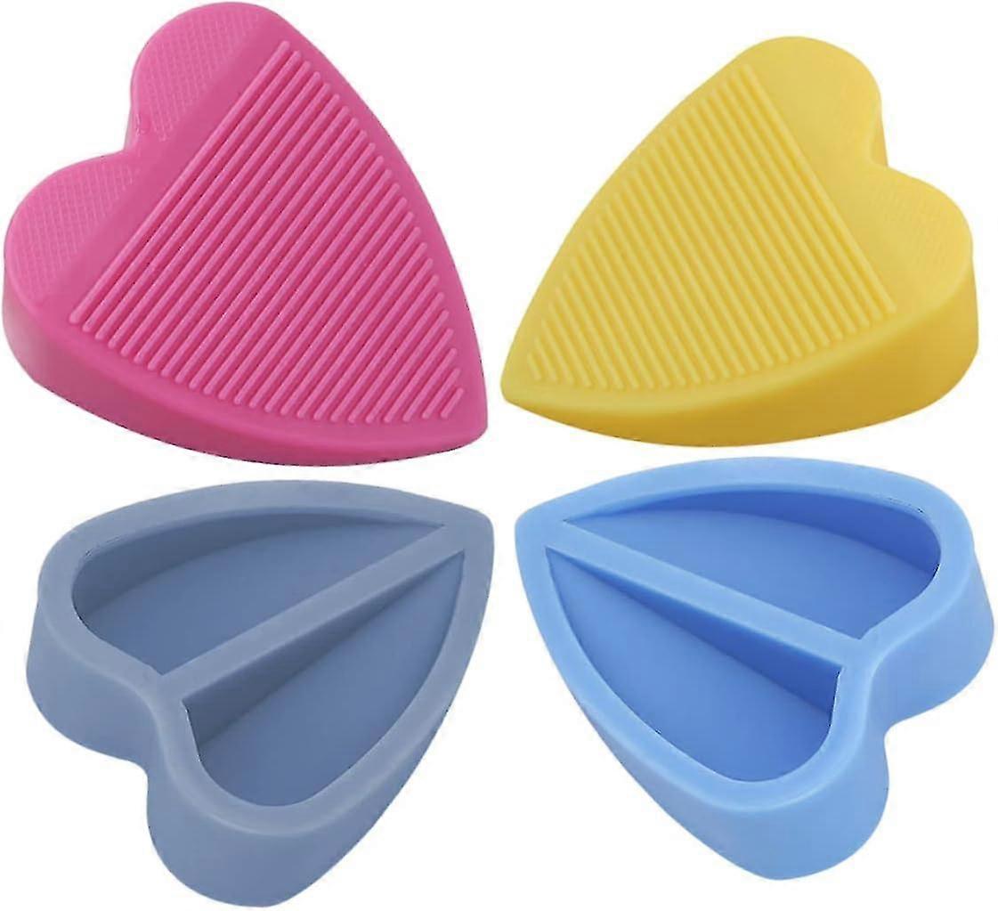 4pcs Simple Creative Door Stopper Child Plastic Wedge Shape
