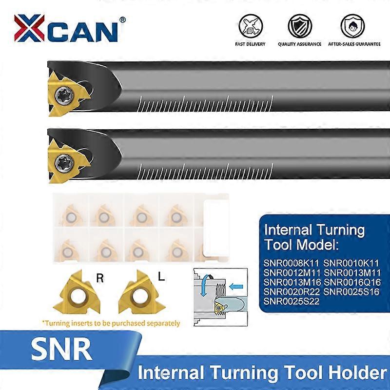 XCAN SNR Internal Thread Turning Tool Holder SNR0008K11 SNR0012M11 SNR0025S22 SNR Lathe Cutter Bar C