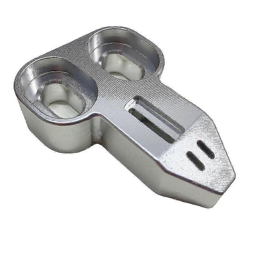 Car Trunk Tail Door Lock Anti-theft Locking Device Silver