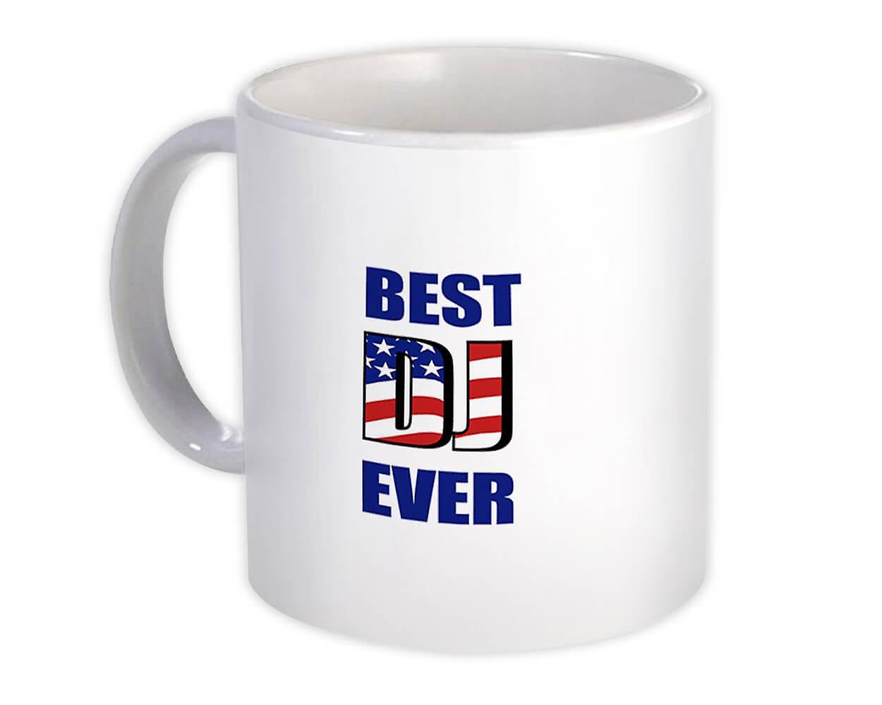 Presentmugg: Bästa DJ:n någonsin USA