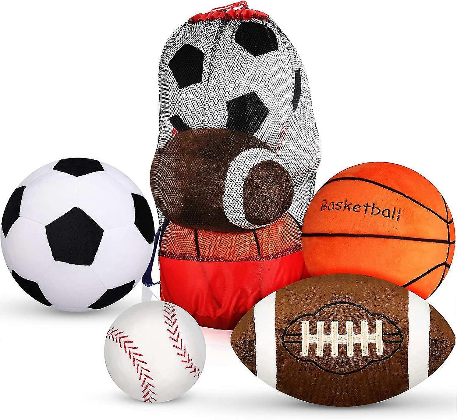 ぬいぐるみぬいぐるみバスケットボール野球サッカー玩具ソフトぬいぐるみスポーツ枕Zekai