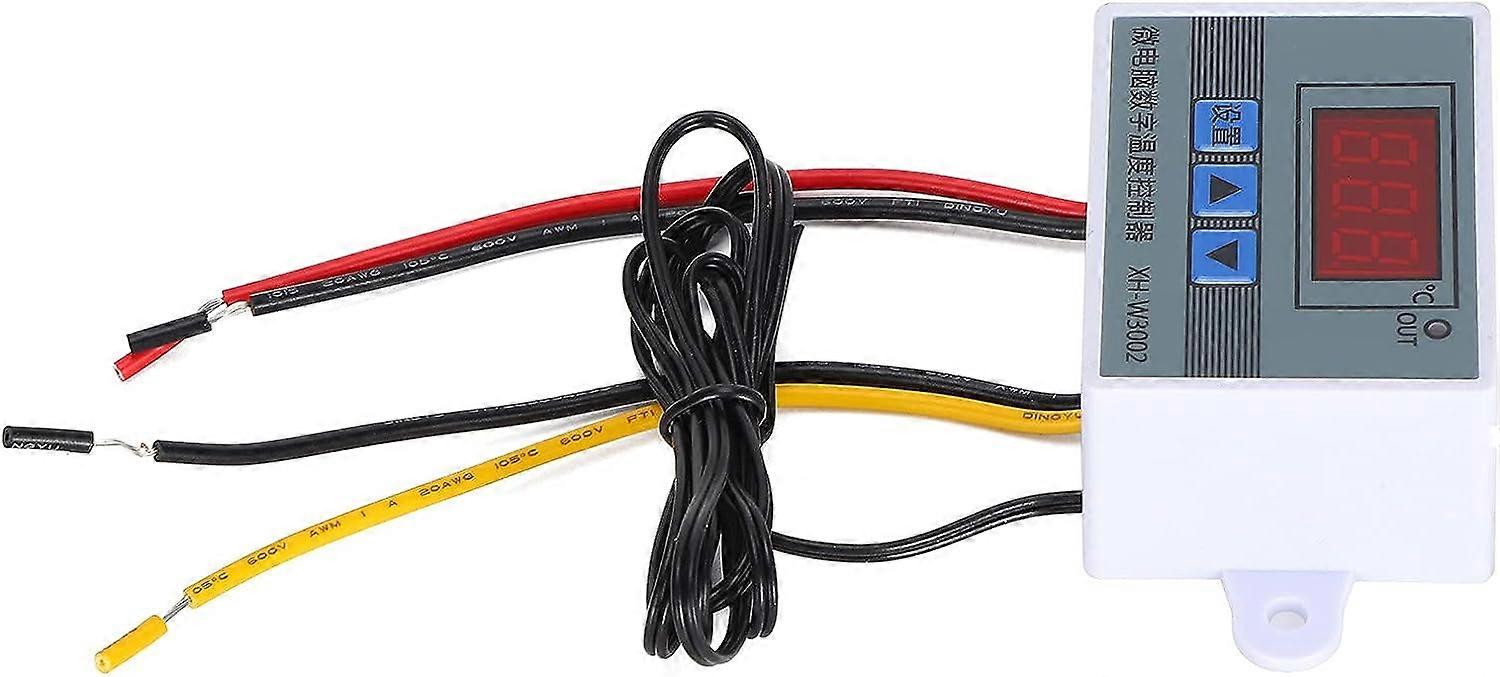 Hatching Thermostat, Electronic Celsius Multifunction Microcomputer Thermostat Digital for Chemical for Breeding(12v)