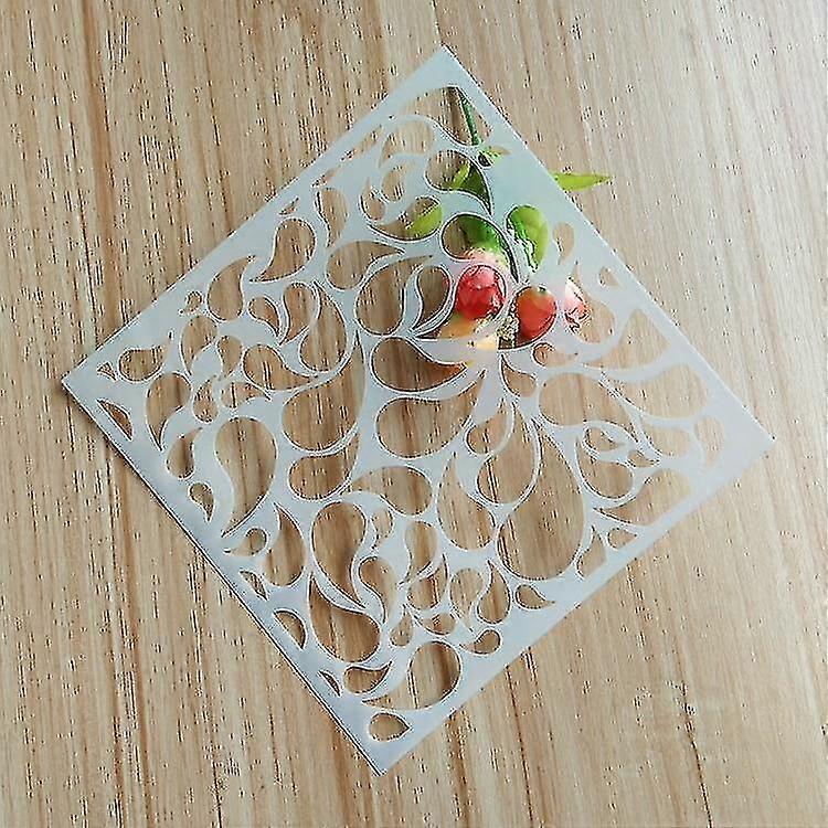 Datura Template Diy Plastic Wall Spray Painting Template