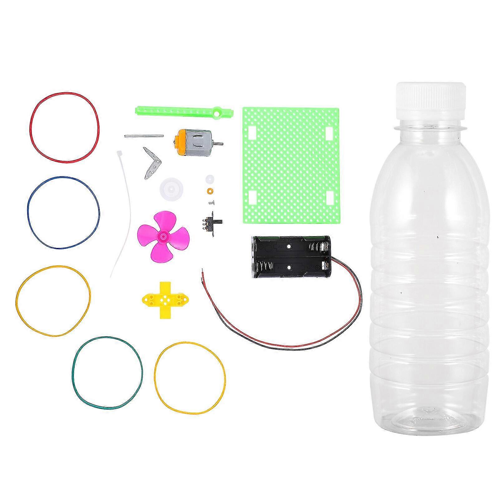 1セット科学実験DIYスピードボートクリエイティブ学生教育玩具