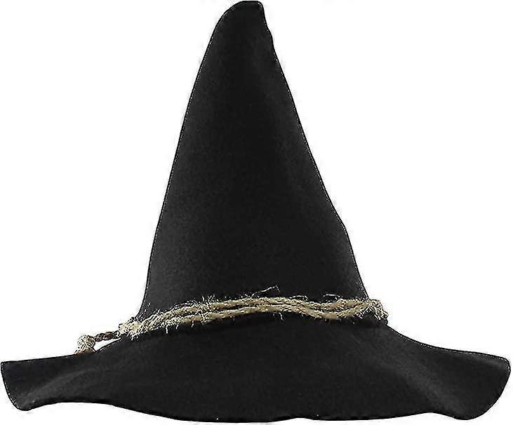 Dospělý Scarecrow Klobouk Deluxe Felt Oktoberfest Wizard Witch Hillbilly Klobouk Kostým