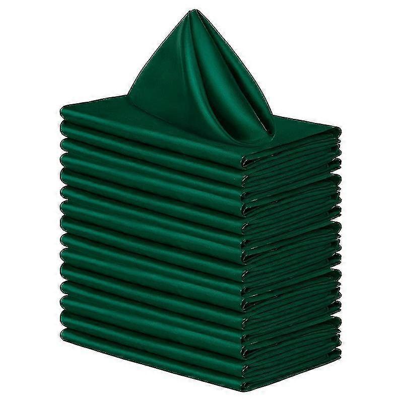 12pcs 12inch panno da cucina tovaglioli cotone misto lavabile e riutilizzabile tovaglioli da pranzo