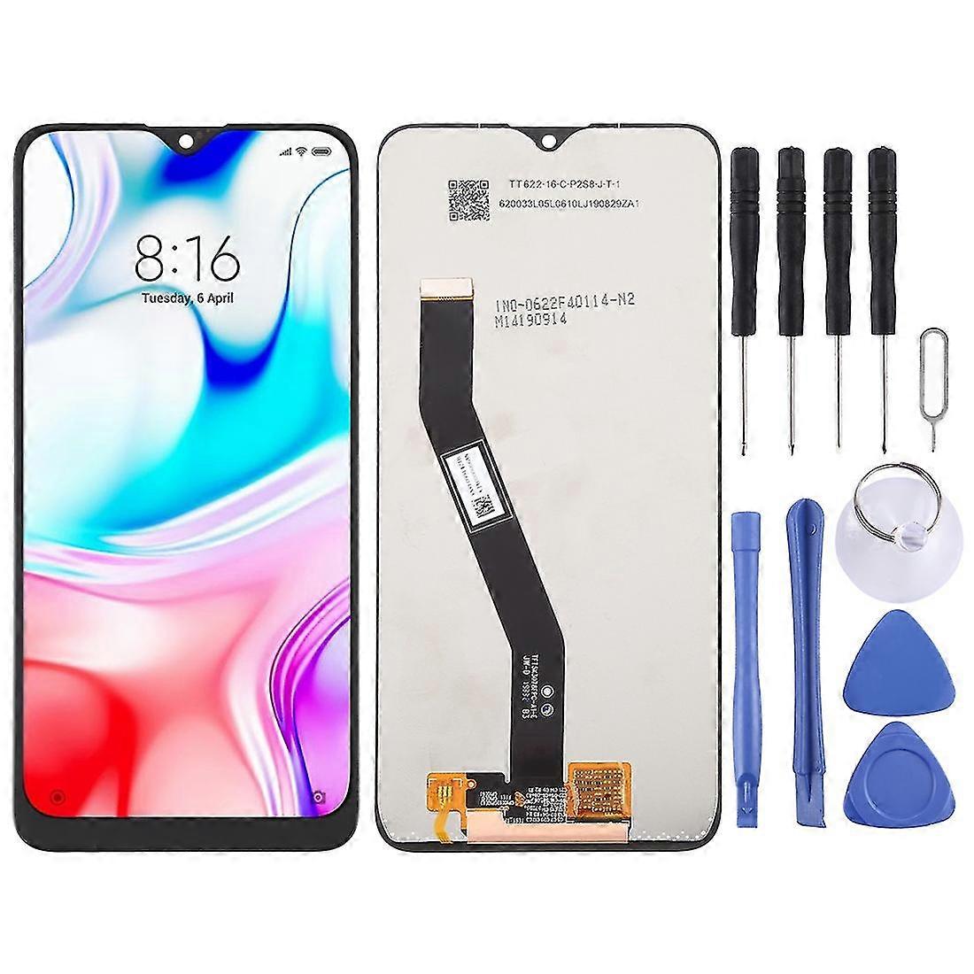 Tft Lcd écran pour Xiaomi Redmi Note 8 / 8a / 8a Dual / 8a Pro avec numériseur assemblage complet (noir)