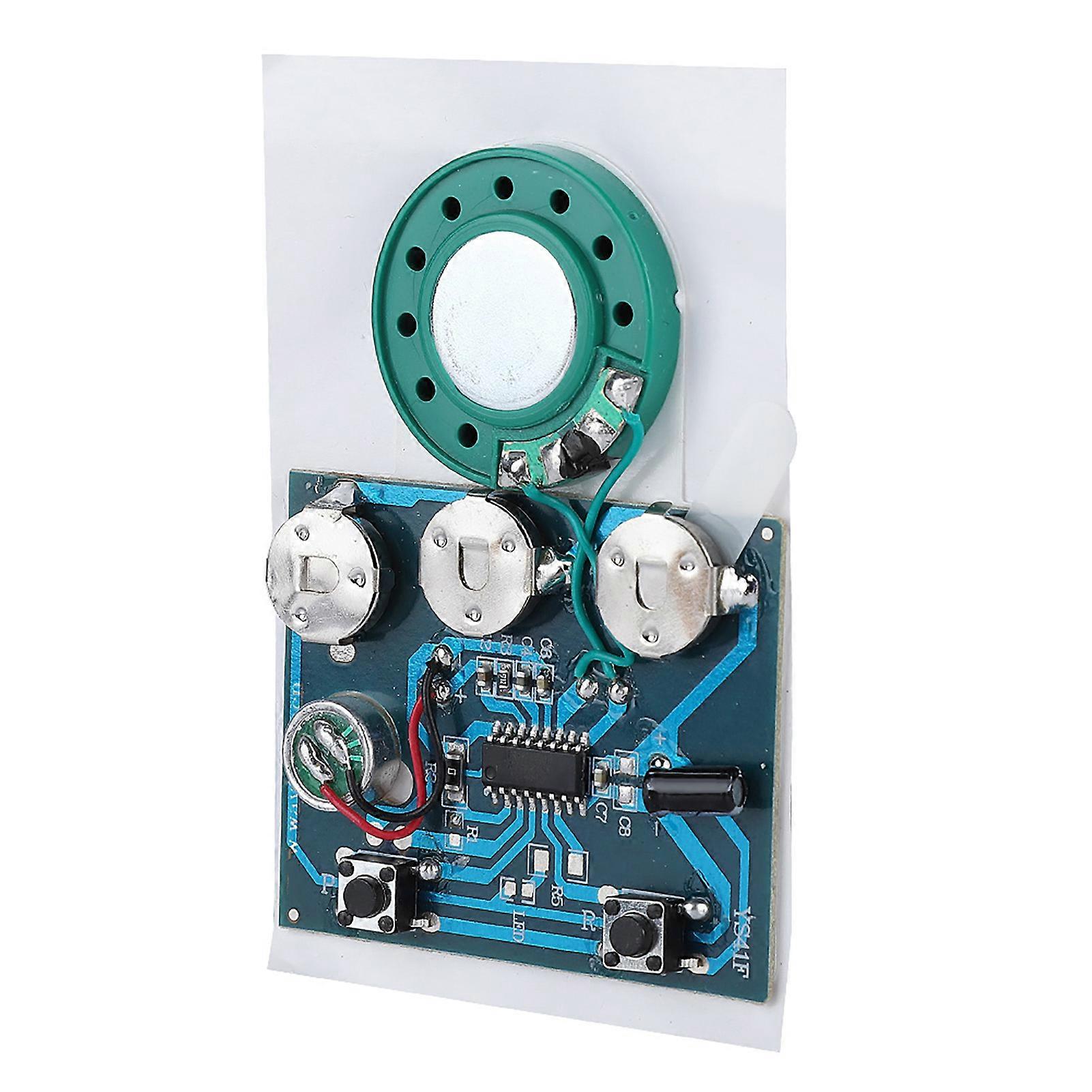 Recordable Music Sound Voice Module Chip 27s with Button Battery and Key Control 0.5W