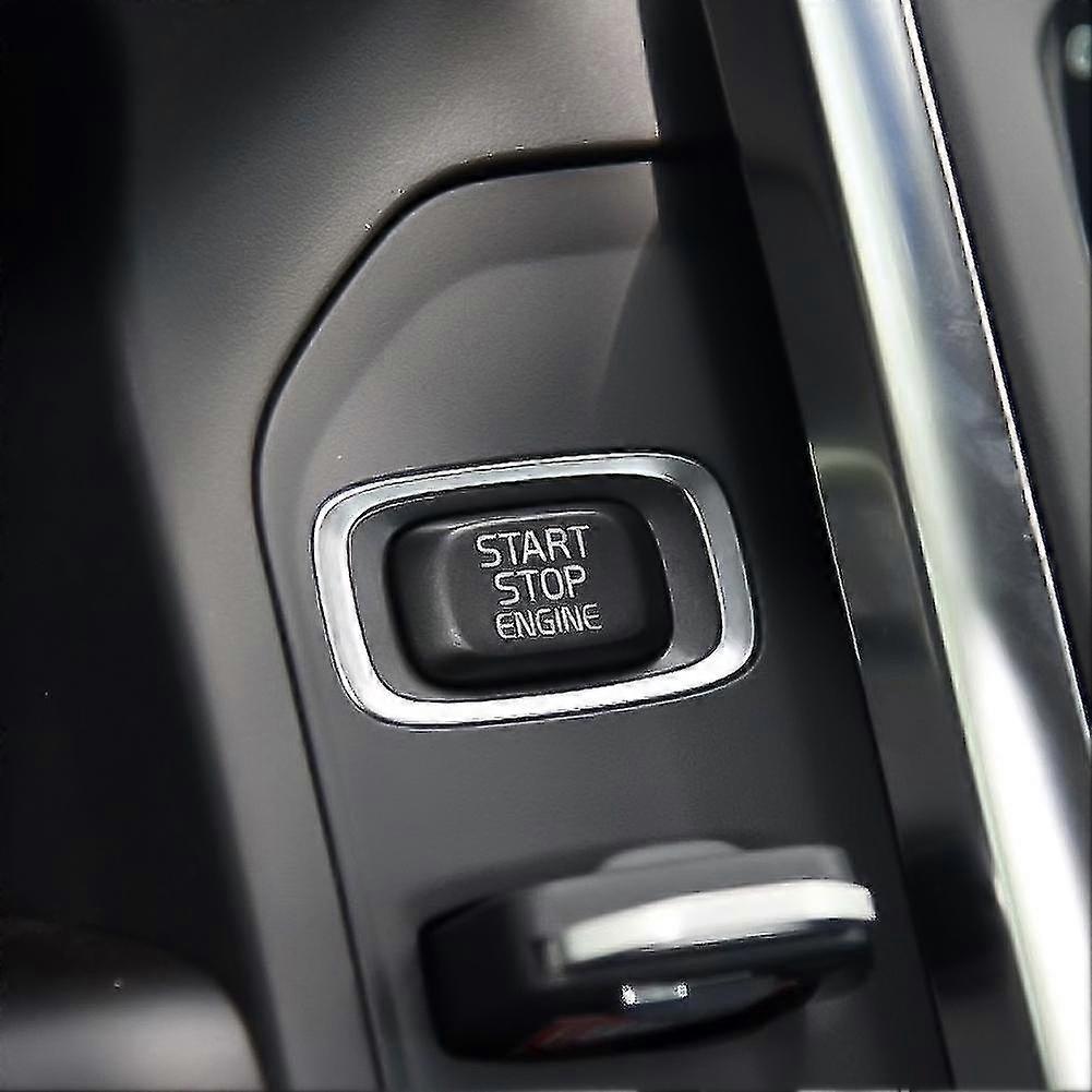 Pulsante Start/Stop Per Volvo V40 V60 S60 XC60 - Sostituzione Tasto Accensione, Design In Lega Di Alluminio