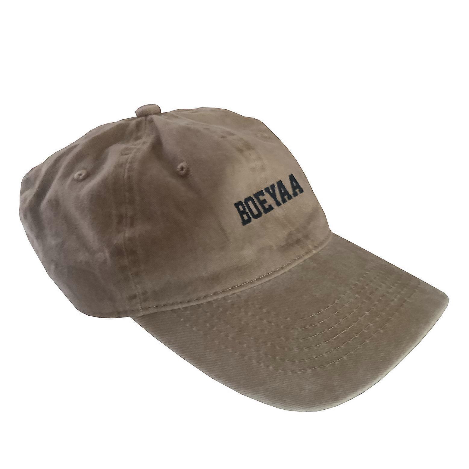 Men's Hat Brown Sunscreen Canvas Cap