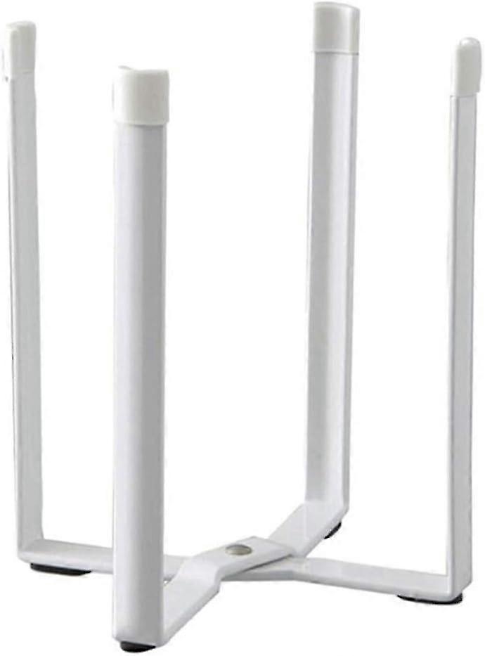 Space-Saving Multi-Function White Plastic Bag and Bottle Dryer Holder