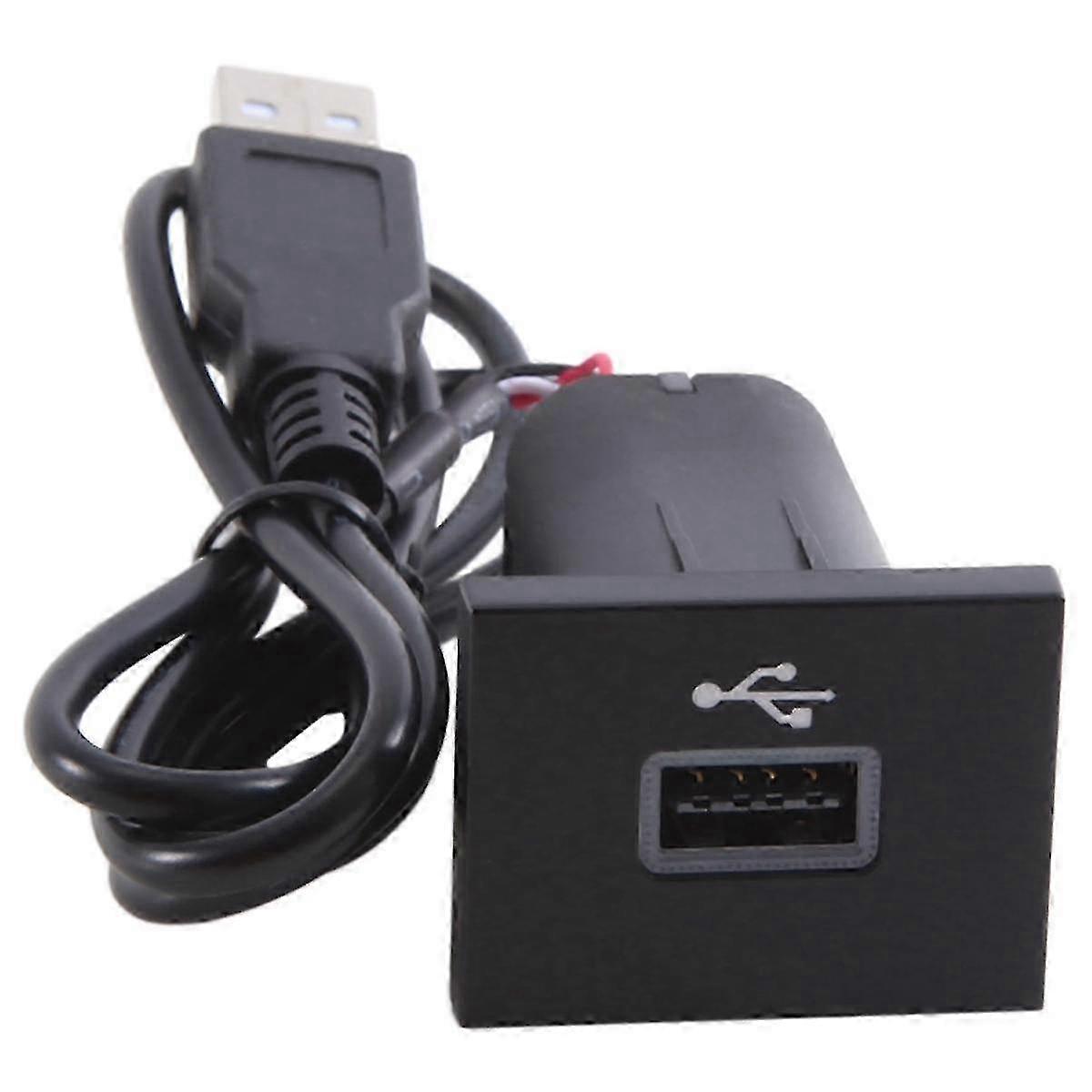 Car USB Input Adapter Audio Radio U-Disk Flash Socket Interface Cable for Focus 2 Mk2 2009-2011