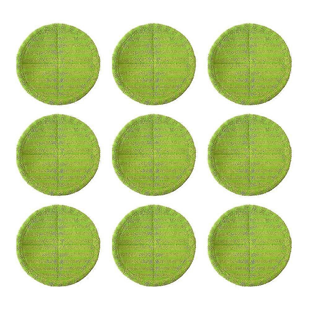 9 Pcs Replacement Pad For Cordless Electric Rotary Mop Sweeper