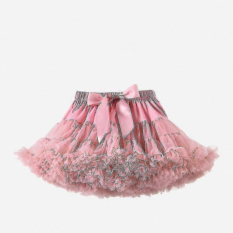 여자 투투 스커트 푹신푹신 푹신한 공주 스커트 키즈 발레 파티 1-15 년