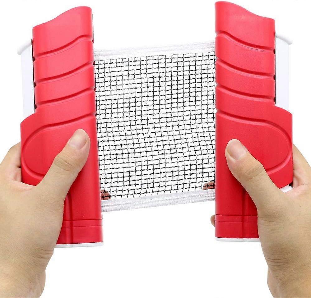 Sports Table Tennis Net - Dining Table Ping Pong Net - Retractable Table Tennis Net - Adjustable Portable Travel Net