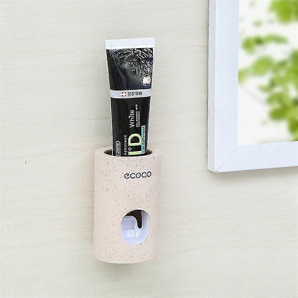 Ecoco Multi-functional Automatic Toothpaste Squeezer Without Punching Multi-purpose Wall Rackkitchen Gadgets Meal Prep Containers Food Storage Ziplock