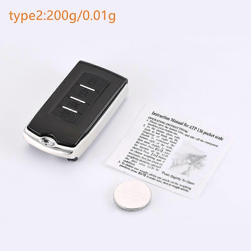 2023 Hot Newest Car Key Shape Jewelry Weighting Scale DH-CL20 Mini LCD Electronic Digital Pocket Scale Gram Balance Weight Scale