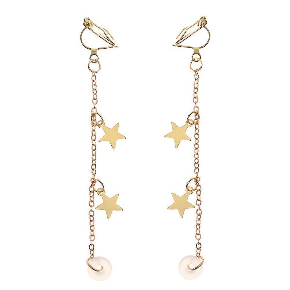 1ペアワイヤレスイヤホンイヤリングシックなイヤホンホルダーアンチロストイヤリング