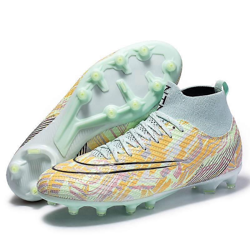 Çocuk Futbol Ayakkabıları Profesyonel Spike Cleats Kaymaz Eğitim Spor Ayakkabıları