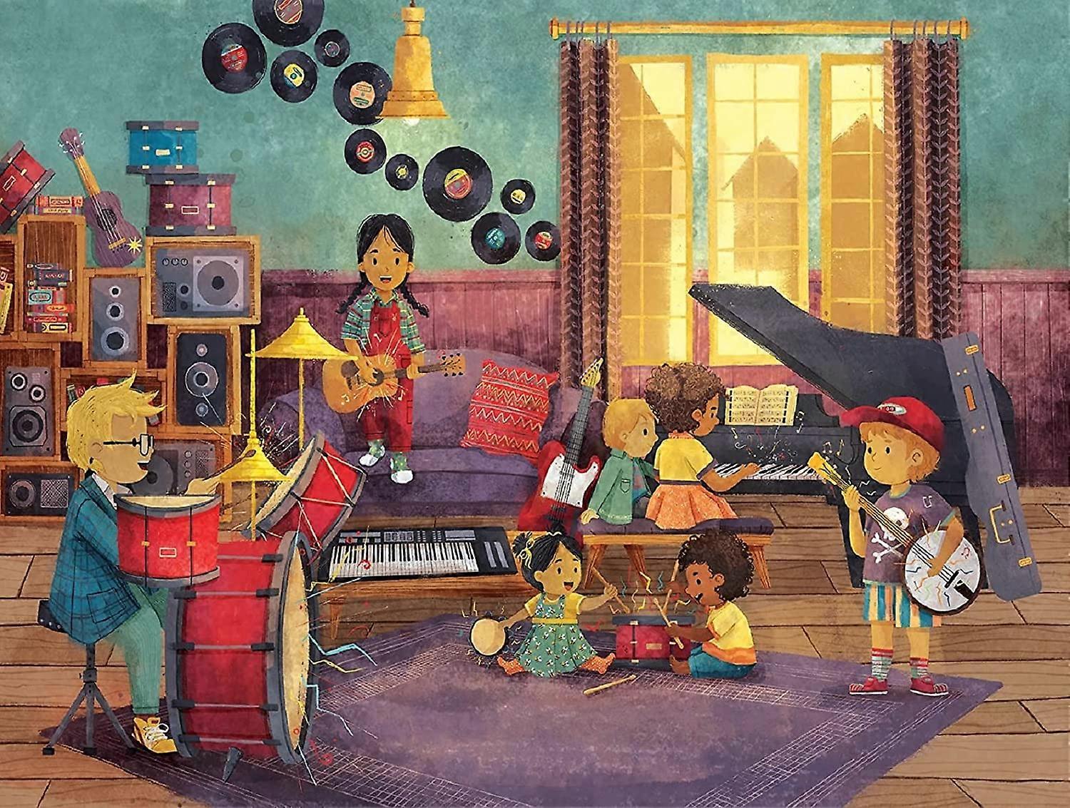 Music Room 120 pc Jigsaw Puzzle