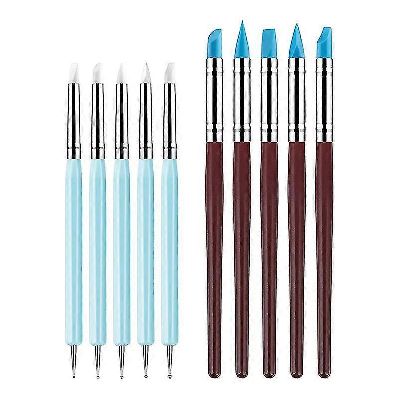 10pcs Plastic Clay Tools Modeling Clay Tools For Kids Shaping And Sculpting
