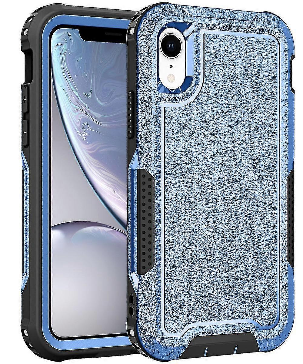 دعم حالة الشحن اللاسلكي ل Iphone Xr ، حماية الكاميرا ، حماية الزوايا الأربع ، حماية الزر