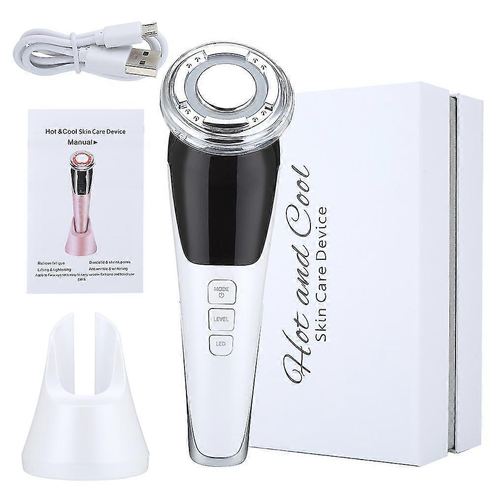 Ems Face Masseur Rouge Lumière Thérapie Beauté Pores Profonds Nettoyant Anti Âge Microcourant Face Lifting Machine Double Chin Reduce