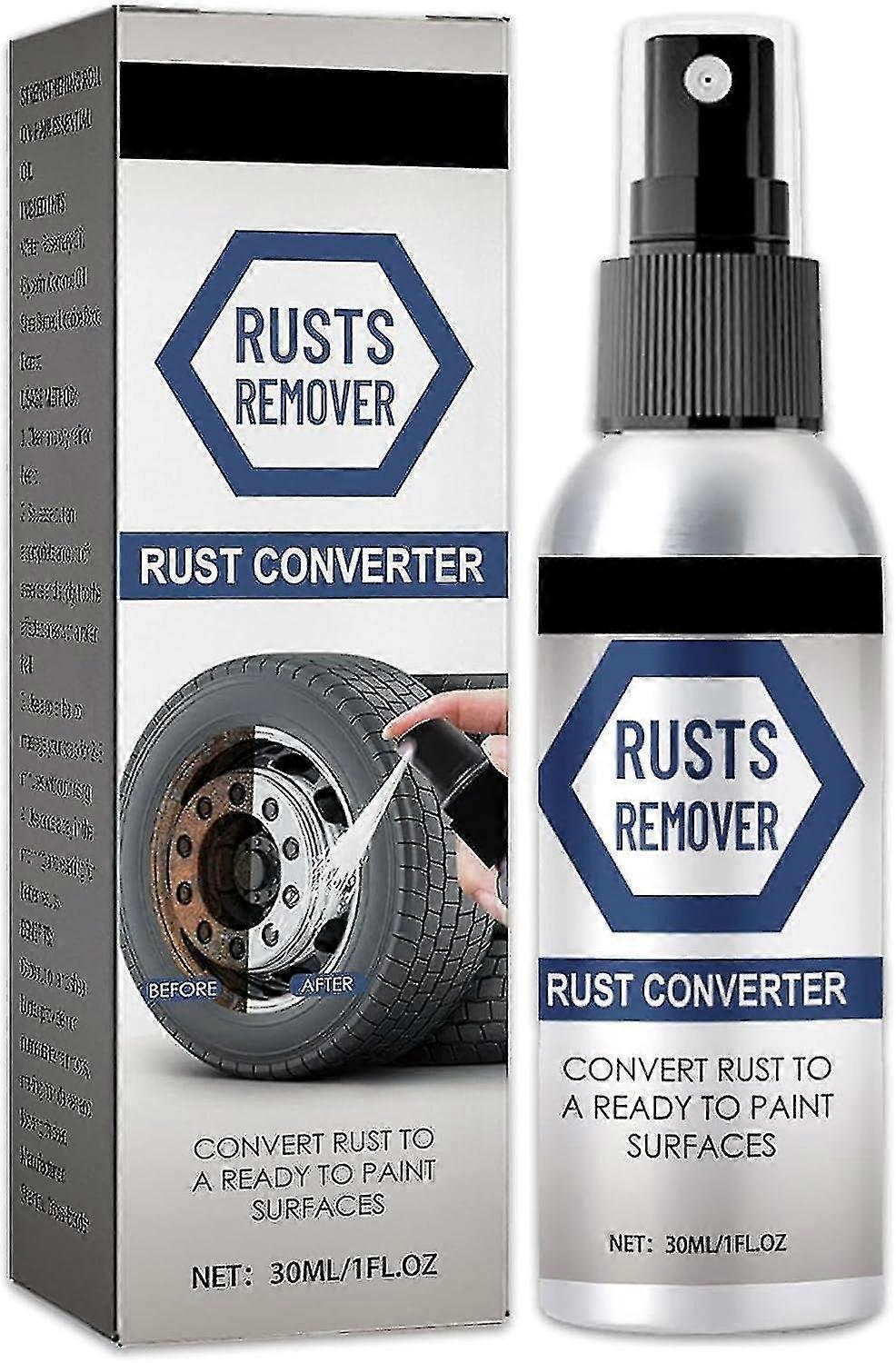 Rustomformerspray, spray på rustomformer, multifunksjonell rustfjerner i metall, rustfjerningsspray for bil, jernpulverfjerner