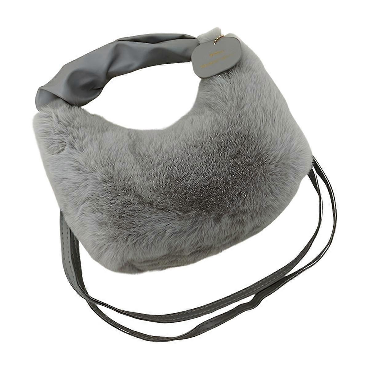 High-End Autumn and Winter Plush Crossbody Bag Versatile and Stylish Furry and High-Value Niche Han