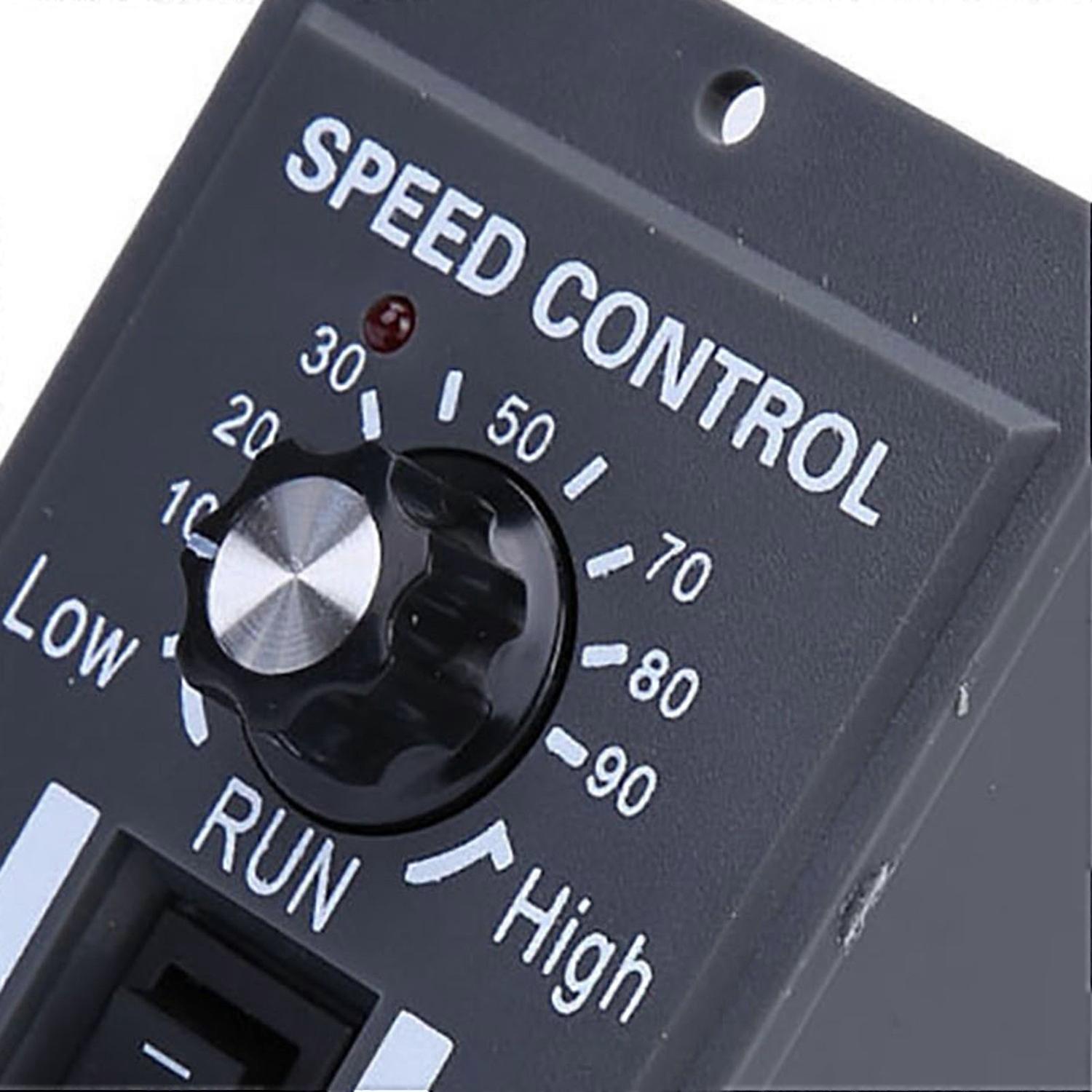 DC 12-60V 40A PWM Brush Motor Speed Controller CW CCW Reversible Switch ...