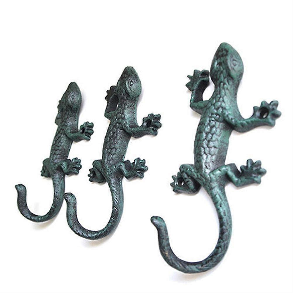 Iron Lizard Rack Towel Hook Hanger Coat Hat Hook Home Decoration ...