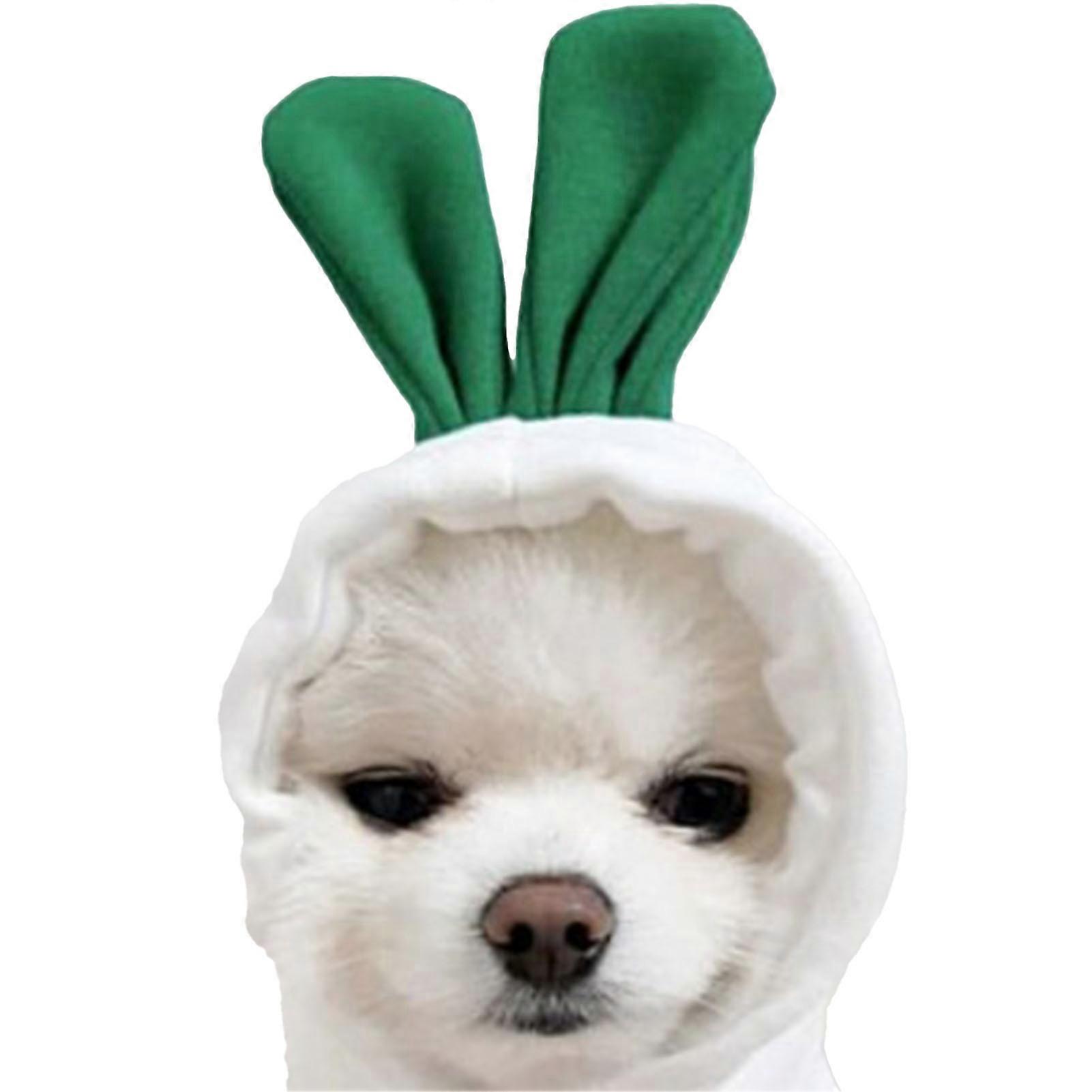 Dog Pullover Warm Cute Hoodie Carrot Pattern S